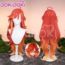 Load image into Gallery viewer, IN STOCK Mavuika Cosplay Costume Game Genshin Impact【S-2XL】 DokiDoki-SR Halloween Natlan Pyro Archon Cosplay Wig Plus Size
