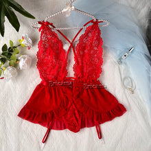 Load image into Gallery viewer, Sexy Underwear Lingerie Set Erotic Mesh Lingerie set Women Sexy Lingerie Set Sensual Lingerie Sex Suit Hot Porn Exotic Costumes