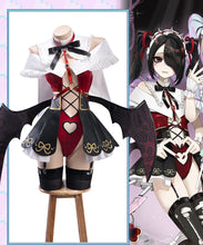 Load image into Gallery viewer, IN STOCK UWOWO Ame Cosplay Game Needyy Streamerr Overloadd Ame-Chan Magical Girl Fanart Cosplay Costume Halloween Costume