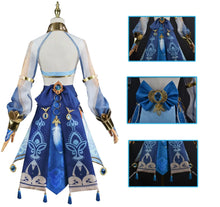 Load image into Gallery viewer, 【Wetrose】 In Stock Genshin Impact Nilou Niirou Cosplay Costume Sumeru Full Set Game Demon Girl Party Halloween