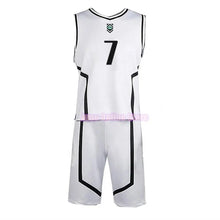 Load image into Gallery viewer, Anime Blue Lock Cosplay Nagi Seishiro Costume White Black Jersey Football Jumpsuit Bodysuit Halloween Carnival Party Clothes
