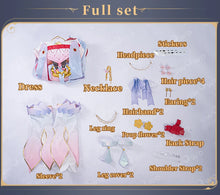 Load image into Gallery viewer, IN STOCK UWOWO Jinhsi Cosplay Game Wuthering Waves Jinhsi Peach Blossom Cosplay Costume Dress Halloween Costume