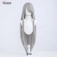 Load image into Gallery viewer, 73 Colors 100cm Long Straight Cosplay Wig Anime Compatible Universal Omopinenet Heat Resistant Synthetic Hair Wigs + Wig Cap