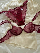 Load image into Gallery viewer, Sexy French Flower Embroidery Lace Bra Set Pure Desire Ultra Thin Push Up Wirefree Comfort Romantic Niche Bralette S-XL MOYISU