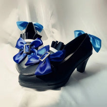 Load image into Gallery viewer, Game Genshin Impact Fontaine Furina Cosplay Shoes Boot Women Lolita Bow High Heels Halloween Masquerade Party Costume Accessorie