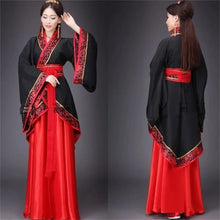 Load image into Gallery viewer, Chinese Cosplay Costume Ancient Chinese Hanfu Women Hanfu Clothes Lady Stage Hanfu Dress Chinese National Clothes