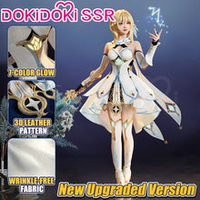 Load image into Gallery viewer, IN STOCK Traveler Lumine Cosplay Costume Game Genshin Impact【S-2XL】DokiDoki-SSR Lumine Cosplay Wig Shoes Halloween Plus Size