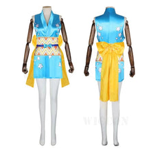 Load image into Gallery viewer, Anime Wano Country Nami Cosplay Costumes Kimono Dress Halloween Costumes for Women Vestido Role Play Suit Clothing