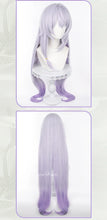 Load image into Gallery viewer, UWOWO Honkai Star Rail Black Swan Cosplay Wig 90cm Long hair Silver Purple Hair