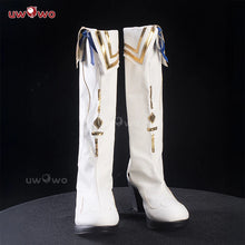 Load image into Gallery viewer, UWOWO Phoebe Shoes Game Wuthering Waves Phoebe Cosplay Shoes White shoes Woman Size 36-43