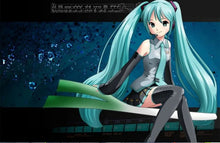 Load image into Gallery viewer, Anime Miku Cosplay Costume Wig Shoes Japan Leather Midi Dress Miku Cosplay Female Halloween Costume Girls JK Uniform Women Men