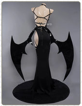 Load image into Gallery viewer, LAST BATCH UWOWO Game Azurr Lanee IJN Owari Cosplay Costume Black Dress Halloween Costume With Headwear
