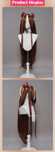 Load image into Gallery viewer, UWOWO Cosplay Flora Wig Fairy Wings Cosplay Wigs Long Brown Hair