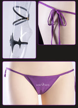 Load image into Gallery viewer, IN STOCK UWOWO C.C. Cosplay Codee Geasss: C.C. CC Purple Cheongsam Cosplay Costume Purple Dress Halloween Costume