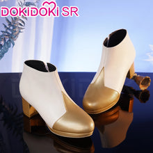 Load image into Gallery viewer, IN STOCK Traveler Lumine Cosplay Costume Game Genshin Impact【S-2XL】DokiDoki-SSR Lumine Cosplay Wig Shoes Halloween Plus Size