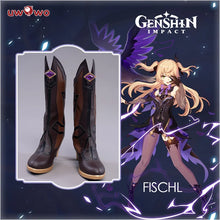 Load image into Gallery viewer, UWOWO Game Genshin Impact Fischl Cosplay Shoes Cosplay Boots Prinzessin der Verurteilung Costume Accessories Foots