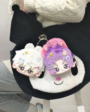 Load image into Gallery viewer, Anime BLUE LOCK Mikage Reo Nagi Seishiro Plush Coin Purses Short Wallet Cute Pendant Backpack Accessories Girl's Gift Keychain