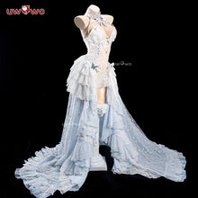 Load image into Gallery viewer, PRE SALE UWOWO Cheshire Cosplay Game Azur Lane Cheshire Oath Wedding Dress Bride Boudoir Cosplay Costume Halloween Costume