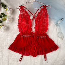 Load image into Gallery viewer, Sexy Underwear Lingerie Set Erotic Mesh Lingerie set Women Sexy Lingerie Set Sensual Lingerie Sex Suit Hot Porn Exotic Costumes