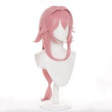 Load image into Gallery viewer, Yae Miko Full Set Guuji Yae Cosplay Costume Wig Earning Headwear Ears Tail for Comic Con