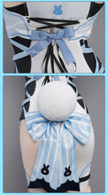 Load image into Gallery viewer, LAST BATCH UWOWO Genshin Impact Traveler Lumine Cosplay Costume Douji Bunny Suit Canon Aether&Lumine Cos Outfit Halloween Cos