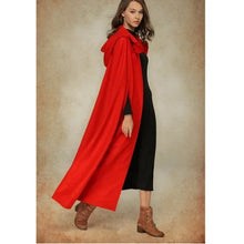 Load image into Gallery viewer, Cosplay Vintage Medieval Gothic Creed Hooded Cloak Thin Coat Women Vampire Devil Capes Pirate Robes