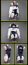 Load image into Gallery viewer, IN STOCK UWOWO Lucy Cosplay Costume Lucy Outfit Cosplay Anime Lucy Bodysuit with Coat Full Set Halloween Costumes Full Set