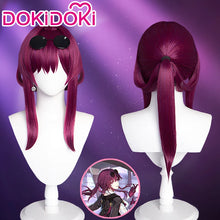 Load image into Gallery viewer, IN STOCK Kafka Cosplay Costume Game Honkai: Star Rail Cosplay DokiDoki-SR Honkai Kafka Women Halloween Costume Kafka Wig Shoes