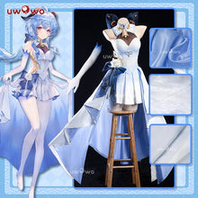 Load image into Gallery viewer, LAST BATCH UWOWO Genshin Impact Fanart Ganyu White Gown Dress Cosplay Costume