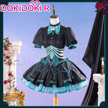 Load image into Gallery viewer, MIKUU Cosplay Costume Game Cosplay DokiDoki-R Mikku Cosplay Women Cute Black Green Lolita Dress Costume Mikuu Cosplay Wig