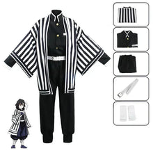 Load image into Gallery viewer, Anime Kimetsu No Yaiba Iguro Obanai Kimono Uniform Anime Pruik Cosplay Kostuum Halloween Feest