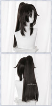 Load image into Gallery viewer, UWOWO Nekomiya Mana Wig Game Zenless Zone Zero Cosplay/ZZZ Cosplay Nekomiya Mana Cosplay Wig Long Hair Black Hair