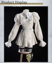 Load image into Gallery viewer, LAST BATCH UWOWO Game Nierr: Automataa 2BB Catgirll Namjatownn Collab White Cosplay Costume Maid Dress Halloween Costume