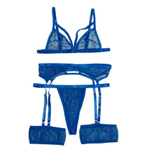 Load image into Gallery viewer, Pajamas Steel Lingerie Ring Lace Underwear Sleepwear Fashion Sexy Garter Erotic Porno Lingerie белье женское