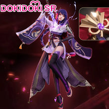 Load image into Gallery viewer, IN STOCK Raiden Shogun Baal Cosplay Game Genshin Impact Cosplay Costume DokiDoki-SR Shogun Baal Costume Raiden Ei Halloween