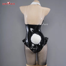 Load image into Gallery viewer, IN STOCK UWOWO Mikku Bunny Cosplay with Headband Black Mikku Cosplay Costume Bodysuit Canival Halloween Outfits