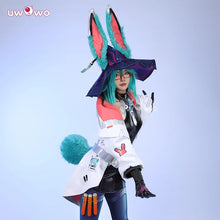 Load image into Gallery viewer, UWOWO Collab Series: LOL Aurora Witch Bunny Champion Cosplay Costume With Tail and Hat Halloween Costume