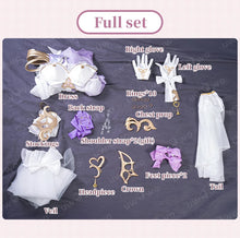 Load image into Gallery viewer, IN STOCK UWOWO Elysia Cosplay Game Honkai Impact 3: Elysia Bride Fanart Cosplay Costume With Headwear Halloween Costume