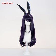 Load image into Gallery viewer, UWOWO Marin Kitagawaa Wig Anime Marin Kitagawaa Black Bunny Suit Cosplay Wig Long Hair Black Hair Halloween Wig