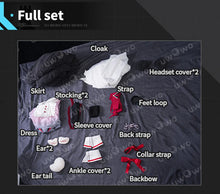 Load image into Gallery viewer, IN STOCK UWOWO Eyjafjalla Cosplay Game Arknightss Eyjafjalla Sheep Cosplay Costume with Mask Halloween Costumes