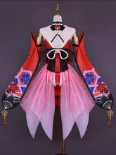 Load image into Gallery viewer, Sparkle Cosplay Honkai Star Rail Sparkle Cosplay Costume Wig Mask Dress Full Set Prop Hanabi Sparkle Halloween Outfit Uniform