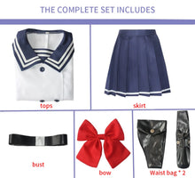 Load image into Gallery viewer, Anime High Rise Invasion Cosplay Costume Wigs Tenkuu Shinpan Yuri Honjo Wig Women Sailor Suit JK School Uniform