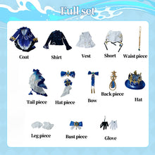 Load image into Gallery viewer, UWOWO Collab Series:Furina Cosplay GAME Genshin Impact Furina Focalors Hydro Archon Fontaine Rococo Furina Cospaly Outfit