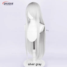 Load image into Gallery viewer, 73 Colors 100cm Long Straight Cosplay Wig Anime Compatible Universal Omopinenet Heat Resistant Synthetic Hair Wigs + Wig Cap