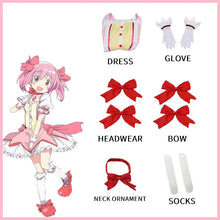 Load image into Gallery viewer, Kaname Madoka Akemi Homura Cosplay Costume Puella Magi Madoka Magica Adult Carnival Uniform Anime Halloween Costumes Women Game