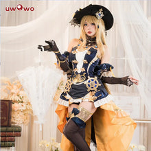 Load image into Gallery viewer, IN STOCK UWOWO Navia Cosplay Genshin Impact Navia Cosplay Costume Fontaine Rococo Style Dress Cosplay Halloween Costume