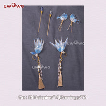 Load image into Gallery viewer, IN STOCK UWOWO Kokomi Cosplay Game Genshin Impact Fanart Kokomi Dragon Princess Cosplay Costume Dress Halloween Costume