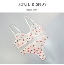 Load image into Gallery viewer, Female Lingerie Sexy Lingerie for Women Body Shorts Push-up Bra Fancy Woman Underwear Transparent Intimate Lingerie Set
