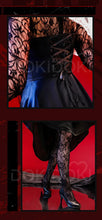Load image into Gallery viewer, IN STOCK Osaragi Cosplay Costume Manga Anime DokiDoki-SR Women Black Dress Costume Ms. Osaragi Cosplay Halloween