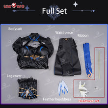 Load image into Gallery viewer, IN STOCK UWOWO Genshin Impact Fanart Abyss Lumine Princess Cosplay Costume Exclusive Traveler Lumine&Aether Halloween Costumes